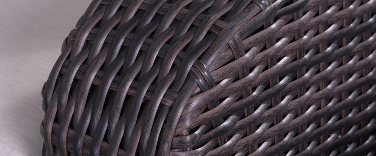 Искусственный ротанг цвет Венге | МарКо