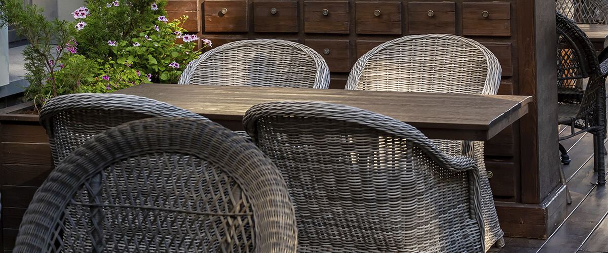 Как выбрать цвет ротанга под интерьер | МарКо