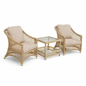 Балконная группа плетеной мебели Прованс из искусственного ротанга