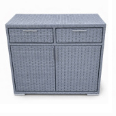 Комод плетеный Марко из искусственного ротанга, цвет Грисард