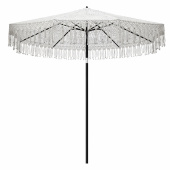 Уличный зонт Макраме 3x3 метра цвет лен