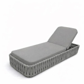 Шезлонг плетеный Корд из роупа 7037