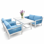 Комплект плетеной мебели Эстер из роупа