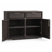 Станция официанта для ресторана плетеная Марко из искусственного ротанга