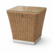 Столик плетеный для шезлонга Марко из искусственного ротанга