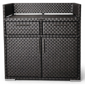 Станция официанта для ресторана (стейшен) плетеная Пассаж цвет Графит