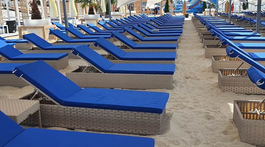 Пляж отеля Radisson г. Сочи Пляж отеля Radisson г. Сочи