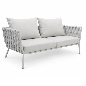 Комплект мебели Корд на 6 человек (2 дивана, 2 кресла и кофейный столик) из роупа