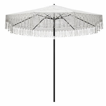 Садовый зонт Макраме 3x3 метра цвет лен