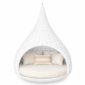 Кровать подвесная гнездо цвет белый