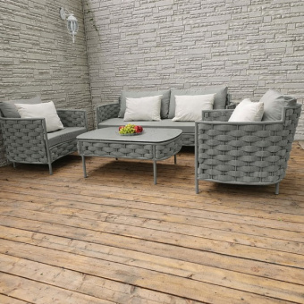 Комплект плетеной мебели Камелия ,цвет роупа 7037