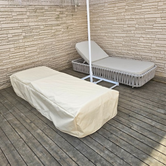 Шезлонг плетеный Корд из роупа