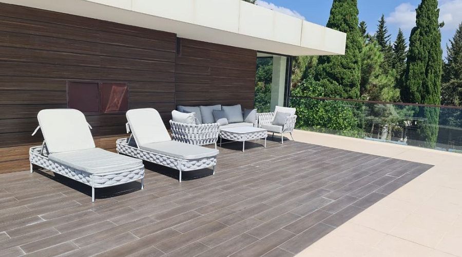 Комплект мебели из роупа(шнура)