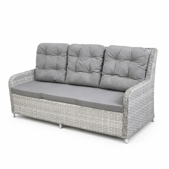 Диван плетеный Тоскана 3-х местный цвет эвкалипт