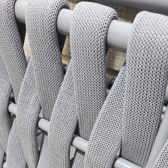 Диван плетеный Корд 2-х местный 140 см из роупа 7037