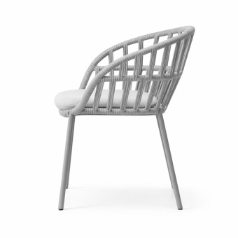 Стул плетеный Гала из роупа для кафе, ресторана, дома, кухни