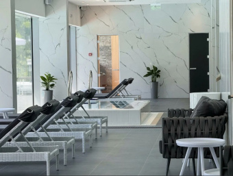 Кресло Корд из роупа темно-серое