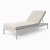 Шезлонг Пляж цвет белое дерево