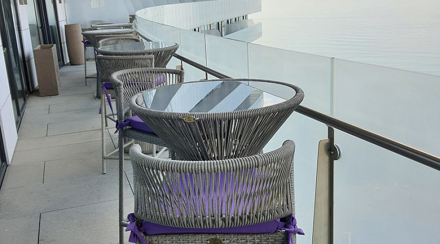 Балкон отеля Хайат г. Сочи